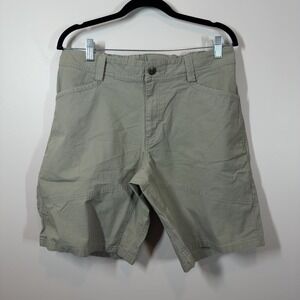 Outdoor Research Wadi Rum Shorts Mens 36 Tan Gray Hiking 10 Inseam Hiking
